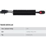 AKSA TIR DORSE ELEKTRİK KABLOSU 7'Lİ X 2 (3'LÜ) (ADAPTÖR) (15 KABLOLU) (4.5 MT) PLS VİDALI