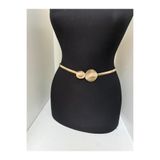 Aksabeltchokers kadın şık metal yaylı bel kemeri tek ebat s-m-l-xl beden uyumludur