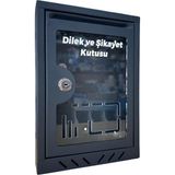 Akşan Akşan Dilek ve Şikayet Kutusu Dikey - Antrasit