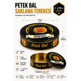 Aksaray Arıcılık Petek Bal Saklama Tenekesi Karakovan Bal Kutusu Metal Bal Ambalajı