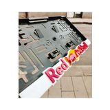 Aksaray Tasarım Atölyesi Kare Plakalık Red Bull Model Takmatik Pleksi 3d Kabartma Kişiye Özel Lazer Kesim