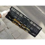 Aksaray Tasarım Atölyesi Lazer Kesim Pleksi Plakalık (2) Hepsi Araç Modeli İçin Kaliteli Takmatik