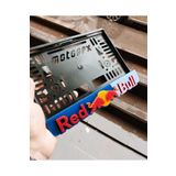 Aksaray Tasarım Atölyesi Motor Plakalık Red Bull Takmatik Pleksi 3d Kabartma Lazer Kesim Uyumlu