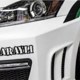 Aksaraylı 68 Plaka Araba oto Sticker Yapıştırma 2 Adet