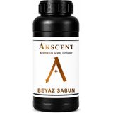 Akscent Tüm Koku Makinelerine Uyumlu Beyaz Sabun Koku Makinesi Koku Kartuşu Esansı 500 ml