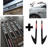 Aksefuar Lazer Fiat Marea Kapı Eşiği + Logolu Çamurluk Venti Set