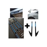Aksefuar Lazer Hyundai Accent Blue Kapı Eşiği + Logolu Çamurluk Venti Set