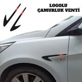 Aksefuar Lazer Kia Grubu ile Uyumlu Pleksi Çamurluk Venti Parlak Siyah (Sağ - Sol Takım)