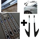 Aksefuar Lazer Peugeot 307 Kapı Eşiği + Logolu Çamurluk Venti Set