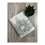 Aksera Kadife Krem El Ve Yuz Havlusu 50/90Cm