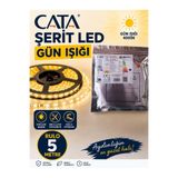 Akses Aydınlatma Cata 3000K Gün Işığı Şerit LED 5 Metre Rulo (10 Çipli İç Mekan)