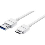 Aksesuar Adası Samsung N9000 Galaxy Note 3 uyumlu USB 3.0 Data ve Şarj Kablosu - Beyaz