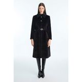Aksesuar Detaylı Peluş Kaban Siyah Zühre 13874 - 42