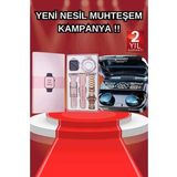 Aksesuar Hediyeli Akıllı Saat ve Dijital Göstergeli Powerbankli Bluetooth Kulaklık