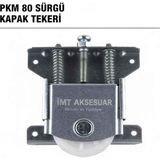 Aksesuar Pkm 80 Sürgülü Dolap Kapağı ve Gardrop Sürgü Kapağı Tekeri