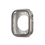 Aksesuarcim Apple ile Uyumlu Watch 10 46mm Ekran Koruyucu 360 Derece Darbe Korumalı Silikon Kasa Koruma Starlight