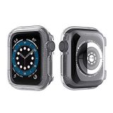 Aksesuarcim Apple ile Uyumlu Watch 1/2/3/4/5 38mm Ekran Koruyucu Darbe Korumalı Kasa Koruma Renksiz