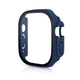 Aksesuarcim Apple ile Uyumlu Watch Ultra 49mm Ekran Koruyucu Darbe Korumalı Kasa Koruma Gard19 Lacivert