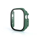 Aksesuarcim Apple ile Uyumlu Watch Ultra 49mm Ekran Koruyucu Darbe Korumalı Kasa Koruma Gard19 Yeşil