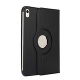 Aksesuarcim Apple iPad 10.9 2022 (10.Nesil) ile Uyumlu Kılıfı Suni Deri 2 Farklı Stand Olabilen Darbe Korumalı 360 Dönebilen Tablet Kılıfı Siyah