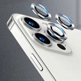 Aksesuarcim Apple iPhone 12 Pro Max ile Uyumlu Kamera Lens Koruyucu Cam Gümüş