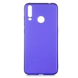 Aksesuarcim General Mobile GM 10 ile Uyumlu Kılıfı Silikon Pastel Renkli Mat Esnek İnce Kapak Prem Saks Mavi