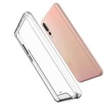 Aksesuarcim Huawei ile Uyumlu P20 Pro Kılıf Şeffaf Darbe Ve Kamera Lens Korumalı Tank Sert Silikon Kapak Gard