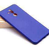Aksesuarcim Huawei Mate 20 Lite ile Uyumlu Kılıfı Silikon Pastel Renkli Mat Esnek İnce Kapak Prem Saks Mavi