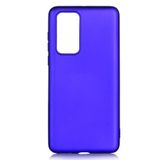 Aksesuarcim Huawei P40 ile Uyumlu Kılıfı Silikon Pastel Renkli Mat Esnek İnce Kapak Prem Saks Mavi
