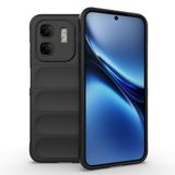 Aksesuarcim İnfinix Smart 9 ile Uyumlu Kılıfı Silikon Yumuşak Esnek Mat Kamera Lens Korumalı İnce Kapak Etnik Siyah