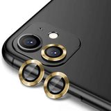 Aksesuarcim iPhone 12 Mini Kamera Lens Koruyucu Mat Parmak İzi Bırakmayan Safir Gold