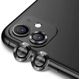 Aksesuarcim iPhone 12 Mini Kamera Lens Koruyucu Mat Parmak İzi Bırakmayan Safir Siyah