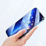 Aksesuarcim iPhone 12 Pro Ekran Koruyucu Cam Tam Kaplayan Temperli Etnaa Siyah