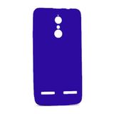 Aksesuarcim Lenovo K6 Note ile Uyumlu Kılıfı Silikon Pastel Renkli Mat Esnek İnce Kapak Prem Saks Mavi