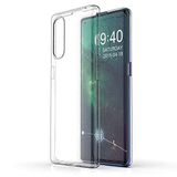 Aksesuarcim Oppo Reno 3 Pro 5G ile Uyumlu Kılıfı Şeffaf Esnek Yumuşak İnce Silikon Kapak Süper Renksiz
