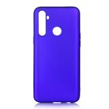 Aksesuarcim Realme 5İ ile Uyumlu Kılıfı Silikon Pastel Renkli Mat Esnek İnce Kapak Prem Saks Mavi