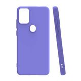 Aksesuarcim Reeder P13 Blue Max Pro ile Uyumlu Silikon Kılıf Mat Pastel Renkli Parmak İzi Bırakmayan Yumuşak Kapak Biy Lila