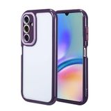 Aksesuarcim Samsung Galaxy A05S Kılıf Silikon Kamera Korumalı Çerçeve Tasarımlı Kapak Vitam Derin Mor