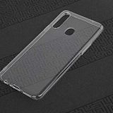 Aksesuarcim Samsung Galaxy A20S ile Uyumlu Kılıfı Şeffaf Esnek Yumuşak İnce Silikon Kapak Süper Renksiz