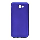 Aksesuarcim Samsung Galaxy J7 Prime 2 ile Uyumlu Kılıfı Silikon Pastel Renkli Mat Esnek İnce Kapak Prem Saks Mavi
