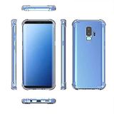 Aksesuarcim Samsung Galaxy J8 Silikon Kılıf Şeffaf Darbe Korumalı AntiShock Kap Şeffaf