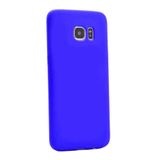 Aksesuarcim Samsung Galaxy Note 5 ile Uyumlu Kılıfı Silikon Pastel Renkli Mat Esnek İnce Kapak Prem Saks Mavi