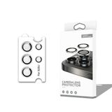 Aksesuarcim Samsung Galaxy S25 Ultra ile Uyumlu Safir Kamera Lens Koruyucusu Mat Parmak İzi Bırakmayan Koruma Kolay Takma Aparatlı Gümüş