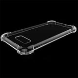 Aksesuarcim Samsung Galaxy S8 Silikon Kılıf Şeffaf Darbe Korumalı AntiShock Kap Şeffaf