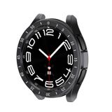 Aksesuarcim Samsung ile Uyumlu Galaxy Watch 6 Classic 47mm Ekran Koruyucu Darbe Korumalı Kasa Koruma Gard29 Sport Siyah