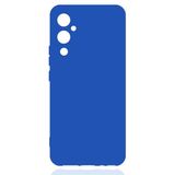 Aksesuarcim Tecno Pova Neo 4 ile Uyumlu Silikon Kılıf Mat Pastel Renkli Parmak İzi Bırakmayan Yumuşak Kapak Biy Mavi