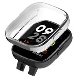 Aksesuarcim Xiaomi ile Uyumlu Redmi Watch 3 Ekran Koruyucu Darbe Korumalı 360 Derece Kasa Koruma Gard30 Gümüş