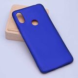 Aksesuarcim Xiaomi Mi 8 ile Uyumlu Kılıfı Silikon Pastel Renkli Mat Esnek İnce Kapak Prem Saks Mavi