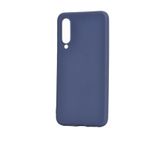 Aksesuarcim Xiaomi Mi 9 Se ile Uyumlu Kılıfı Silikon Pastel Renkli Mat Esnek İnce Kapak Prem Saks Mavi