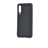 Aksesuarcim Xiaomi Mi 9 Se ile Uyumlu Kılıfı Silikon Pastel Renkli Mat Esnek İnce Kapak Prem Siyah